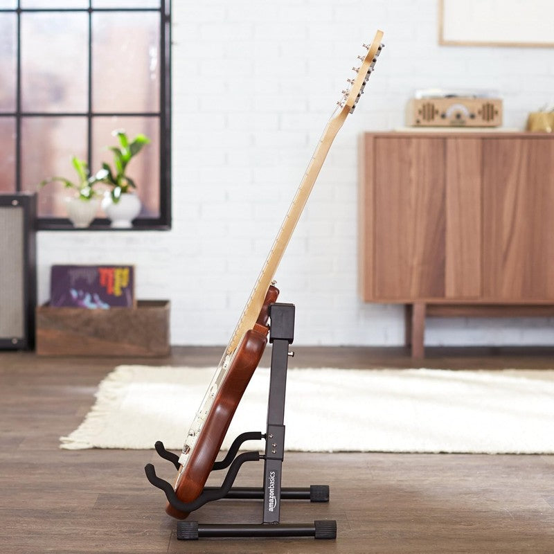 Adjustable Folding Guitar Stand, A-Shape, Fully Assembled - for School Music Pro10