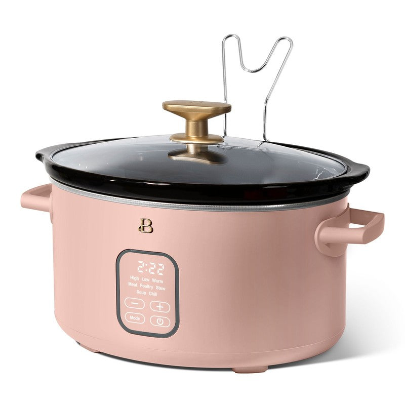 6 Qt Programmable Slow Cooker, Rose by Drew Barrymore6