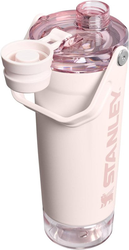 Vitalize 20oz Insulated Shaker Bottle – Leakproof Stainless Steel with Storage2