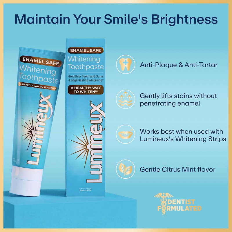 Teeth Whitening Duo Kit Peroxide Free 21 Treatments 2 Toothpaste4