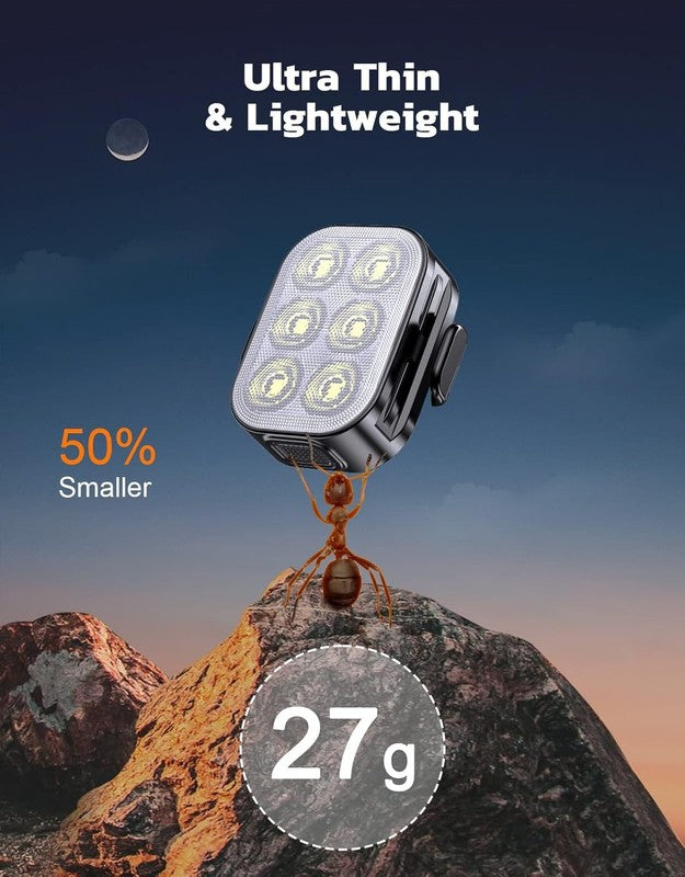 USB Rechargeable Bike Lights Front & Rear IP65 Waterproof 4+6 Modes 2 Set4
