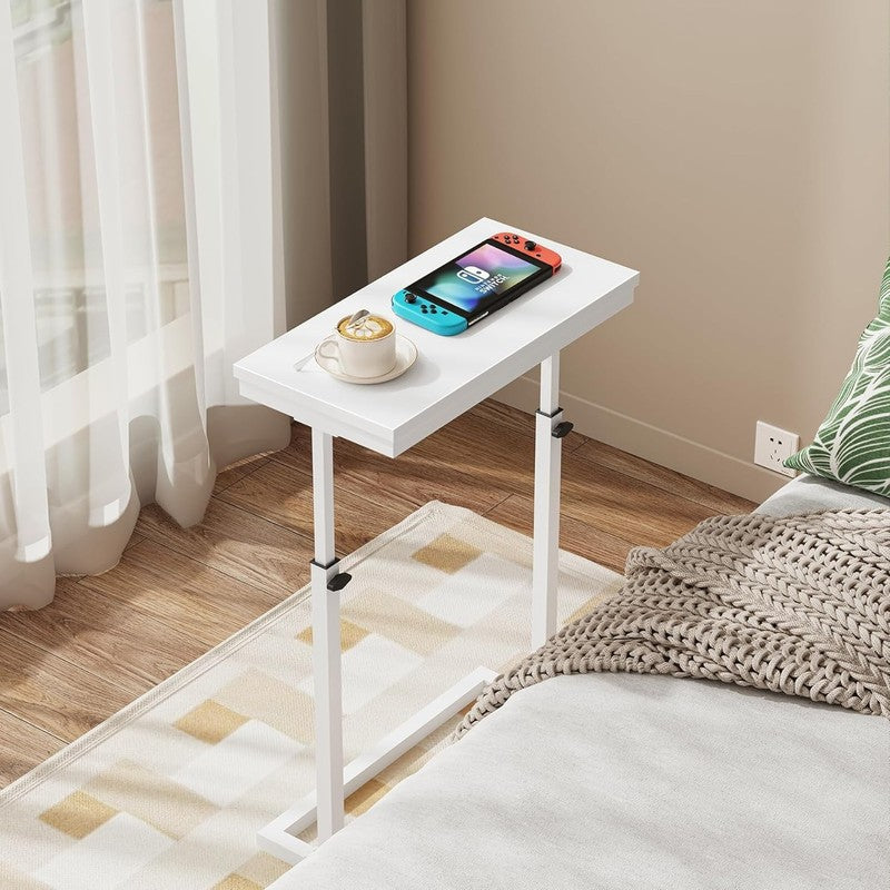End Table Side Sofa Table Tall Couch Table White Living Room Bedroom5