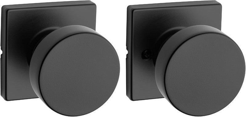 Pismo Interior Passage Door Knob, Handle for Closet and Hallway Doors, Non Locki1