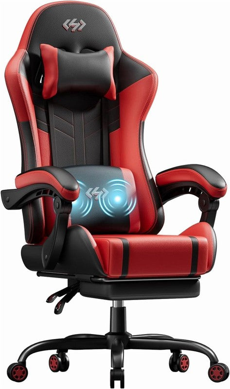 Gaming Chair with Pocket Spring Cushion, Gamer Chair with Lumbar Massage, Gaming10