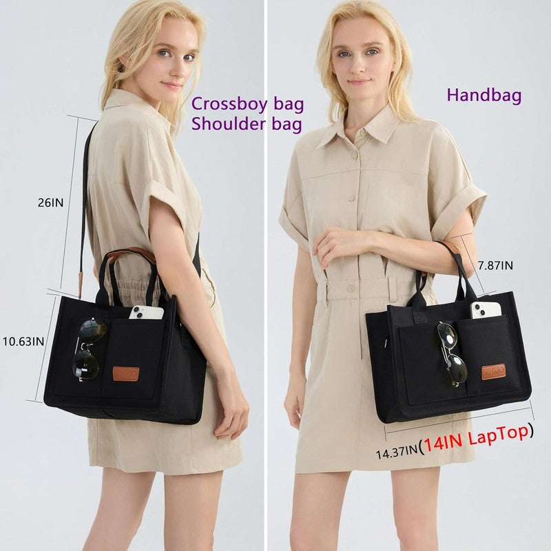Canvas Tote Bag for Women,Women'S Bags Crossbody Bags Work Laptop Tote Bag Large1