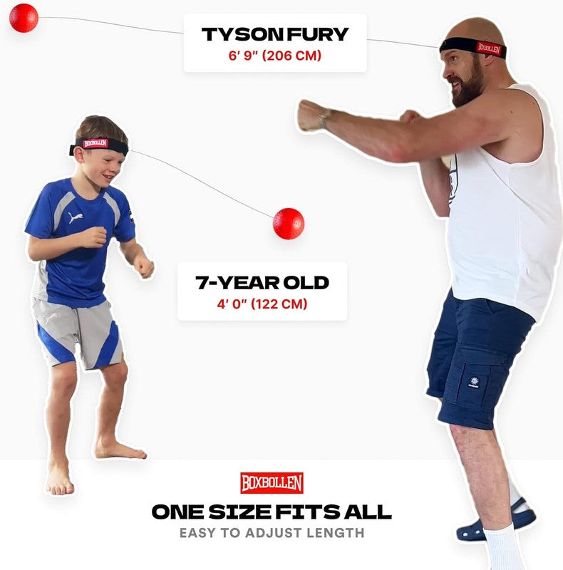  Boxing Reflex Ball - Celebrity-Endorsed Home Workout Game - App-Connected Punc6