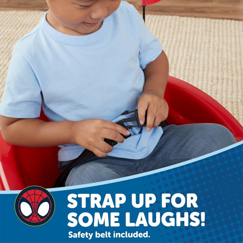 6V Spidey Bumper Car Ride On Toy Lights & Sounds5