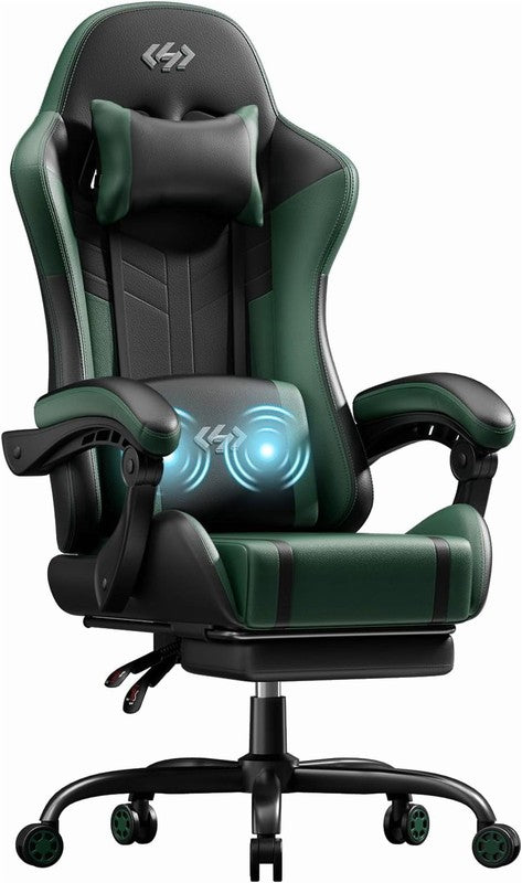 Gaming Chair with Pocket Spring Cushion, Gamer Chair with Lumbar Massage, Gaming11