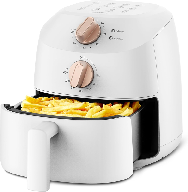 2.1QT Compact Air Fryer 12 Presets Adjustable Temp 180–400°F Nonstick6