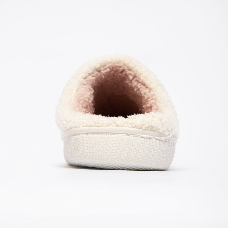 Halloween Ghost Slippers for Family Plush Comfy Warm Shoes Men Women1
