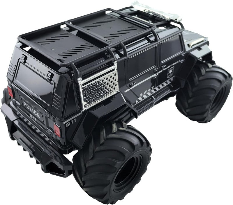 Amphibious 1:14 Waterproof RC Police Car with Lights for Kids Ages 6 126