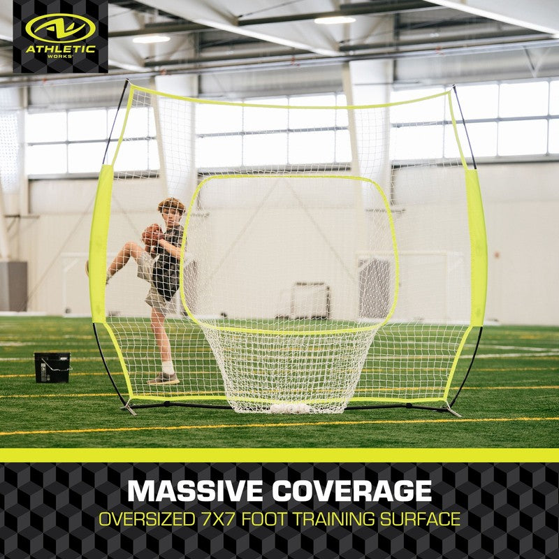 7ft x 7ft Baseball Softball Training Net Hit and Pitch Practice Net5