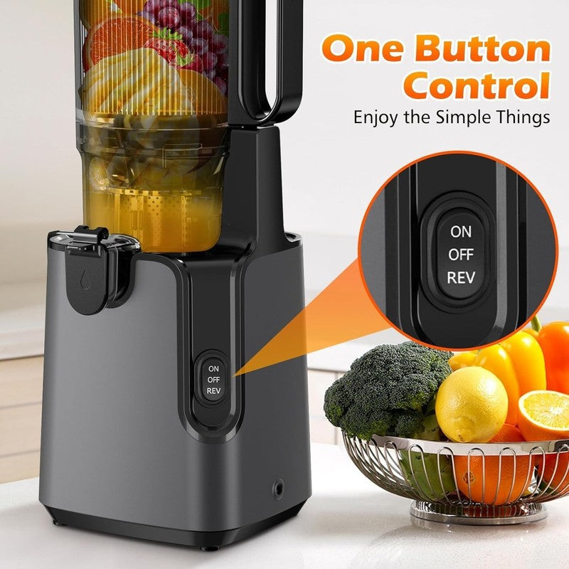Juicer Machines with 5.8" Large Feed Chute, Cold Press Juicer for Whole Vegetabl5