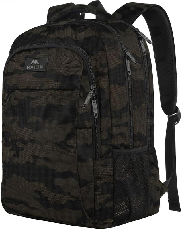 15.6" Laptop Backpack Water Resistant Business Travel Work College Bag0