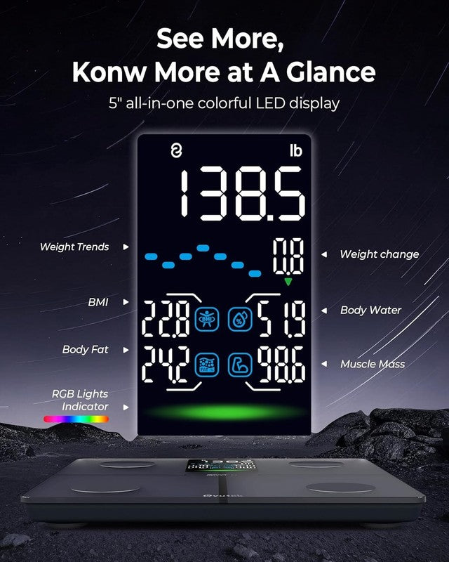 Smart Body Weight Scale, Digital BMI Bathroom Scale with App1