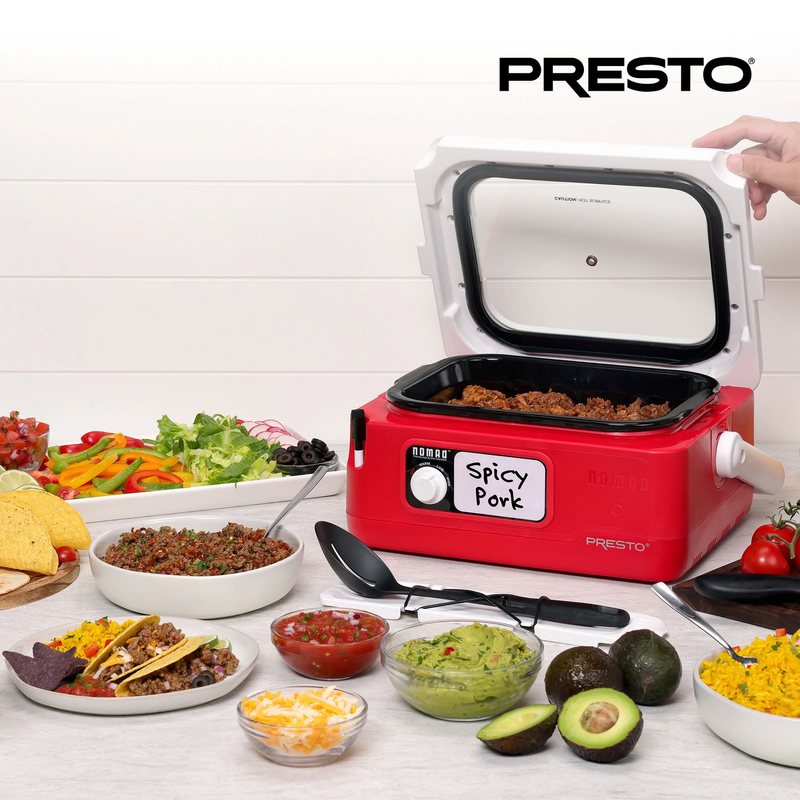 6 Quart Nomad Traveling Slow Cooker6