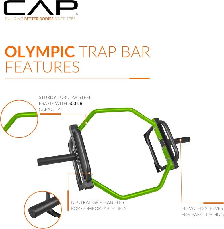 Olympic Trap Bar and Shrug Bar for Deadlifts2