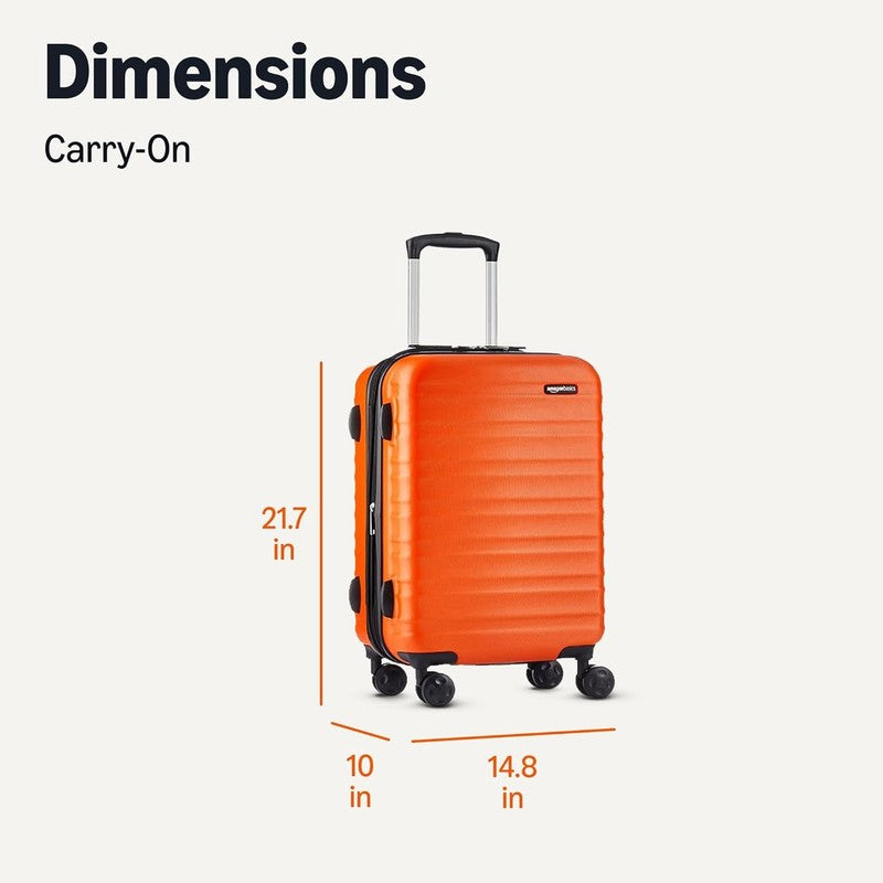 21" Hardside Carry On Luggage, Hardshell Suitcase with Wheels, Expandable for up5