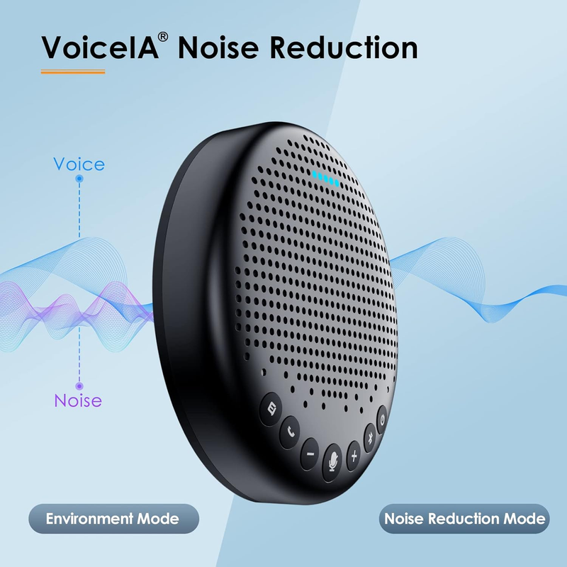 Conference Speaker and Microphone Luna 360° Voice Pickup W/Noise Reduction/Mute/1
