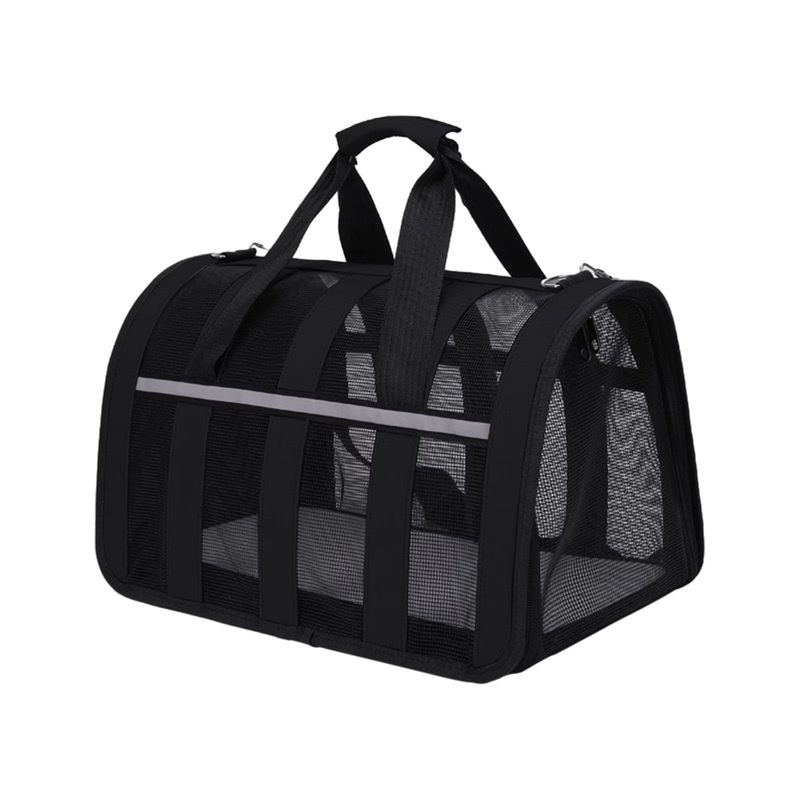 Soft Sided Pet Carrier Airline Approved Collapsible Travel Bag Mesh Washable Mat8