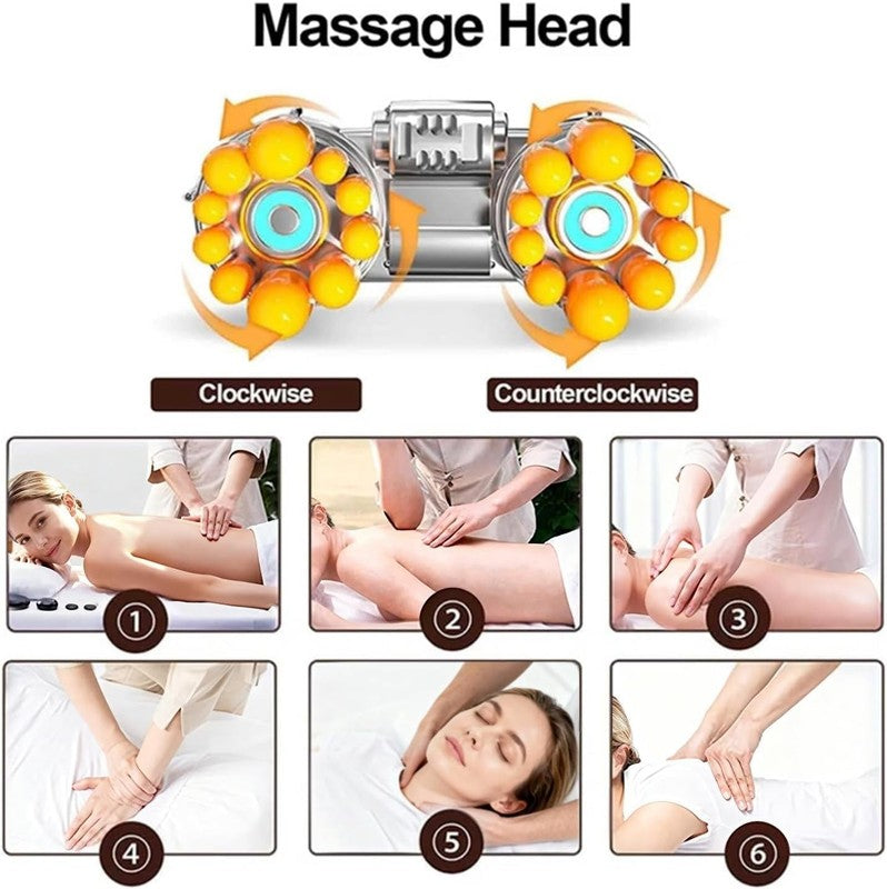 Full Body Massage Mat with Heat, 10 Vibration Massage Nodes & Adjustable Head Pi3