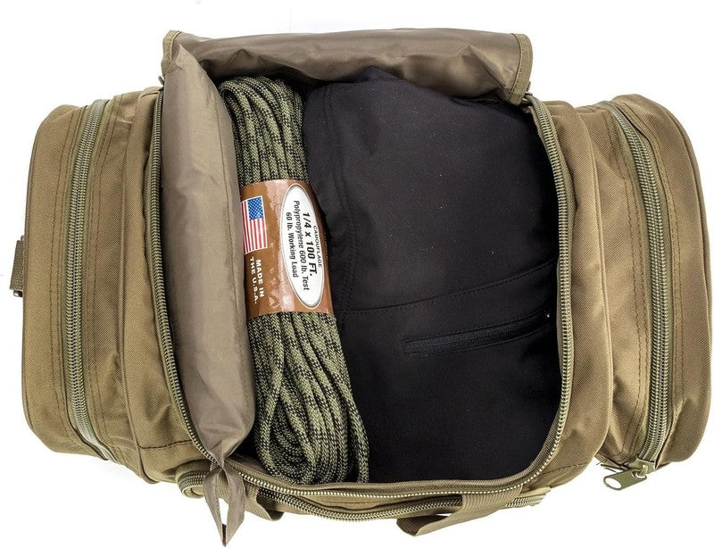 Gym Duffel Bag for Men Sports Duffel Bag with Shoe Compartment (Green Model A)2