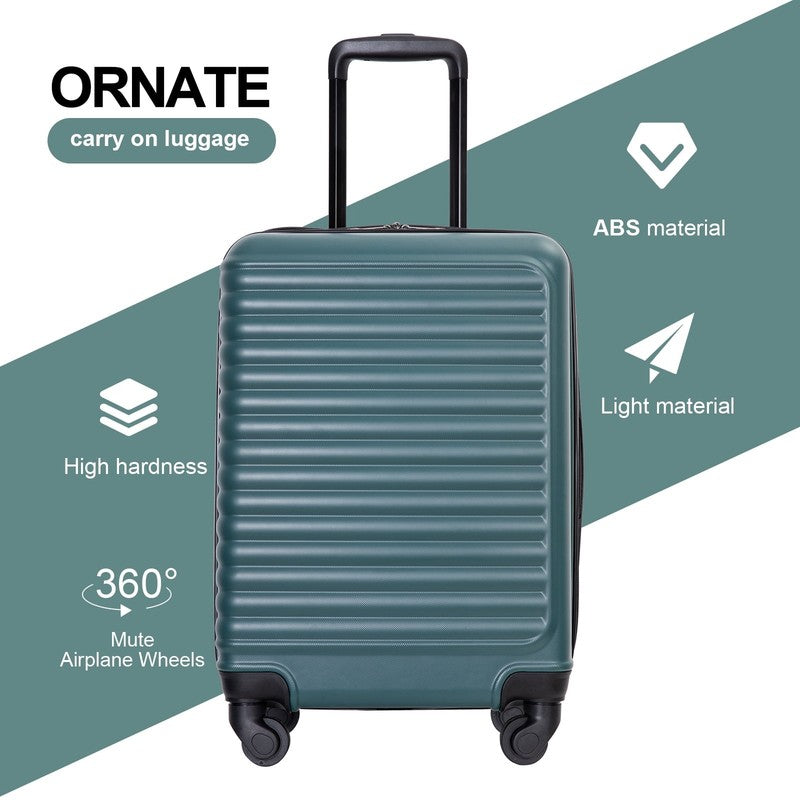 Hardshell Carry on Luggage 20" Light Hardside Suitcase with Spinner Wheels1