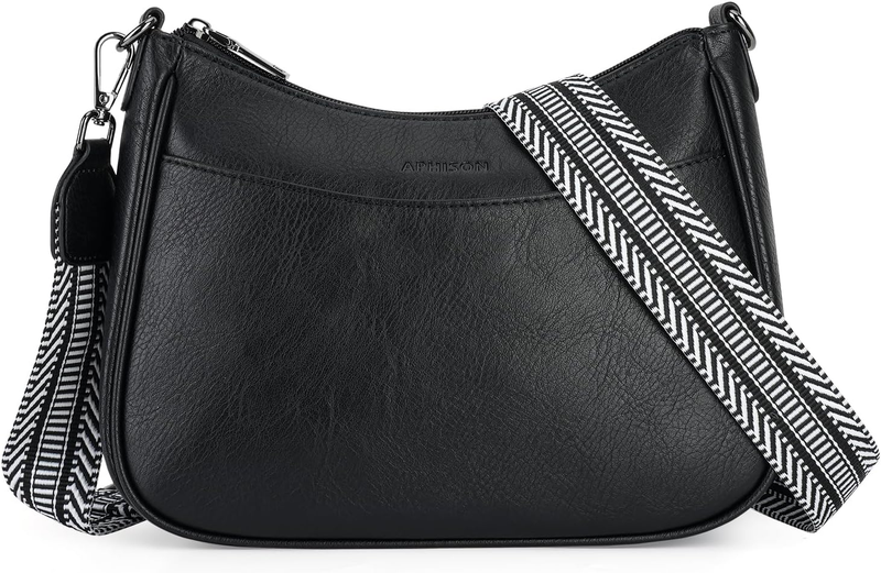 Trendy Leather Crossbody Purse with Adjustable Strap, Women'S Shoulder Handbag9