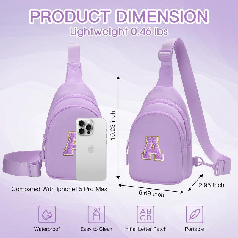 Sling Bag Crossbody Bag Fanny Pack for Women Cute Chest Bag Cross Body Bag Valen3