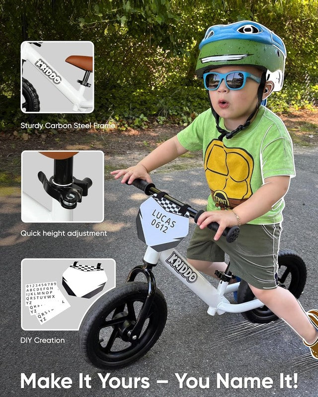 Toddler Balance Bike 2 Year Old, Age 24 Months to 5 Years Old, 12 Inch Push Bicy3