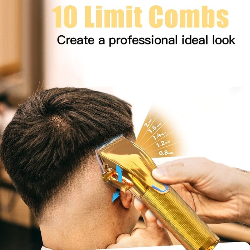 Professional Barber Clippers and Trimmer Set for Haircut Electric Grooming, Best4