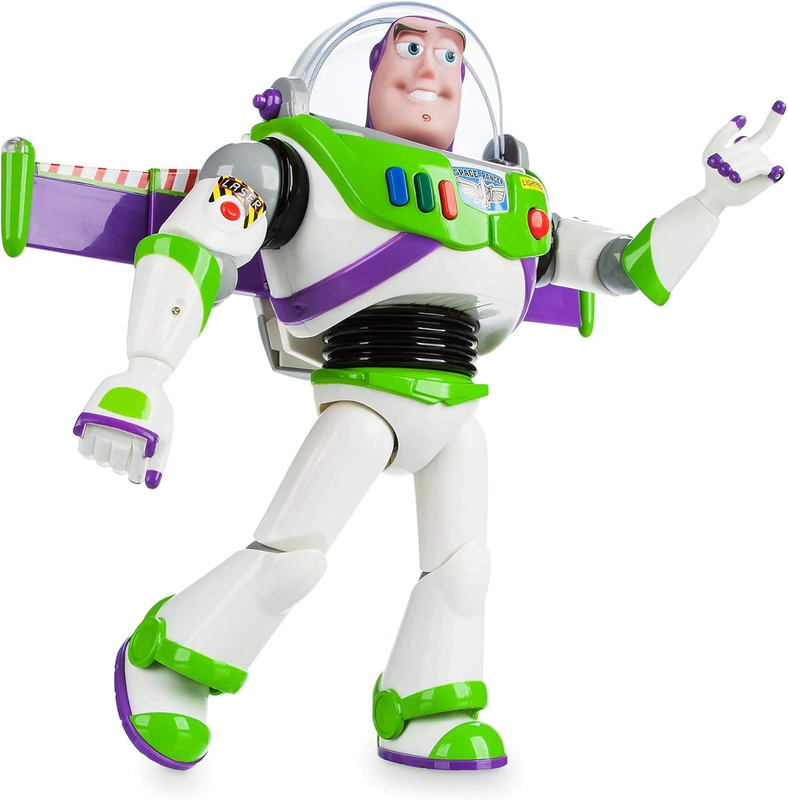Buzz Lightyear Talking Action Figure Toy Story 10+ Phrases Interactive Toy6