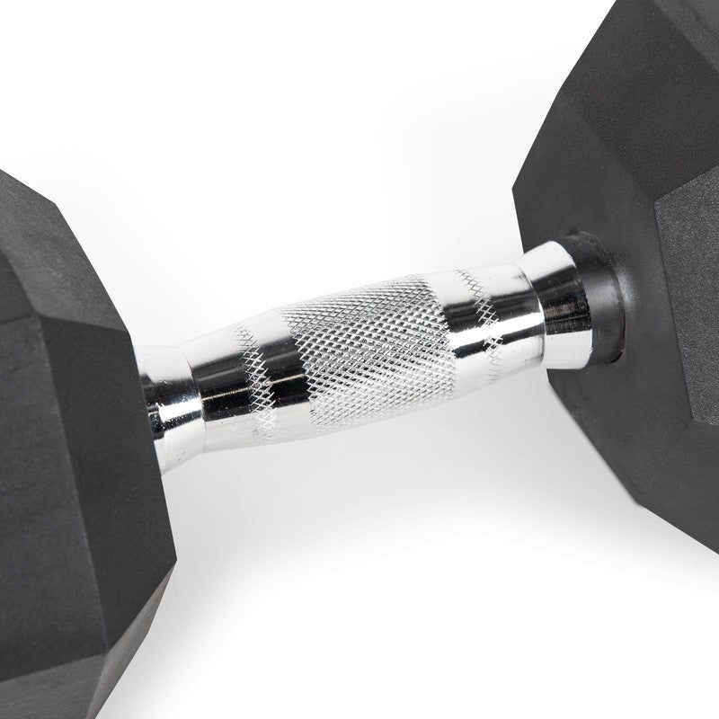 Barbell, 20Lb Rubber Hex Dumbbell, Single1
