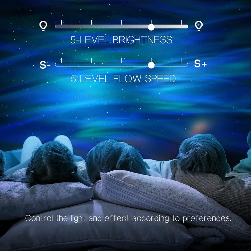 Northern Galaxy Light Aurora Projector with 33 Light Effects, LED Star Projector5
