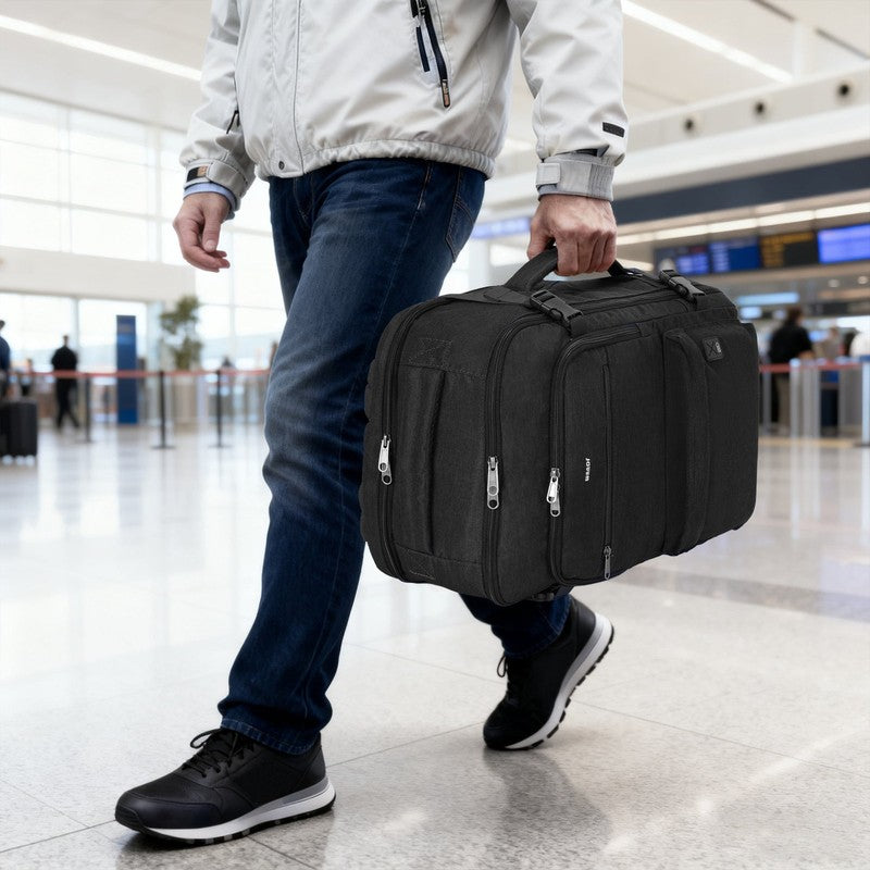 Business Travel Backpack Fits 17 Inch Laptop for Personal Item Bag 18X14X8 Clams6