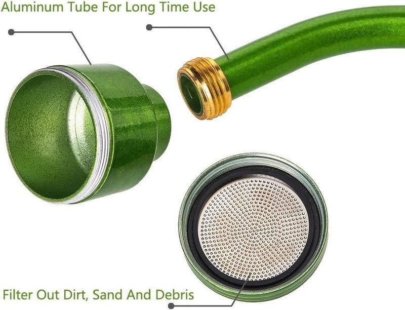 24" Watering Wand with Stainless Head - Ideal for Plants, Flowers & Gardens3