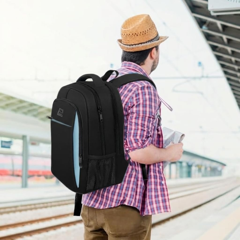 15.6" Laptop Backpack Anti Theft Business Travel Water Resistant Bag1