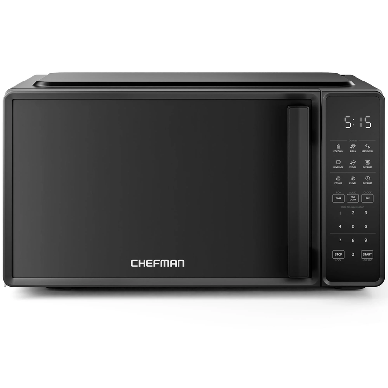Countertop Microwave Oven 0.7 Cu Ft 700W with Presets Black8