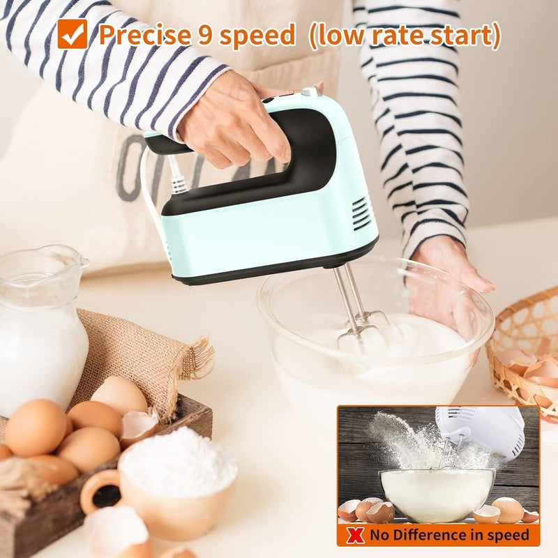 9 Speed Digital Hand Mixer Electric, 400W Powerful DC Motor, Hand Mixer Electric4