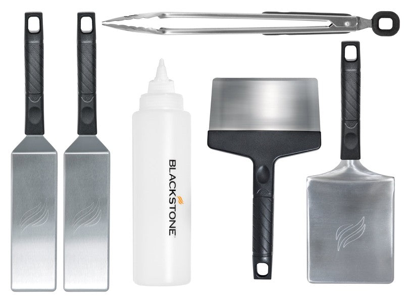 Deluxe Stainless Steel Spatula Griddle Set, 6 Piece0