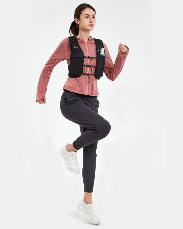 Running Hydration Vest 500ml Flask Adjustable Reflective Marathon Pack8