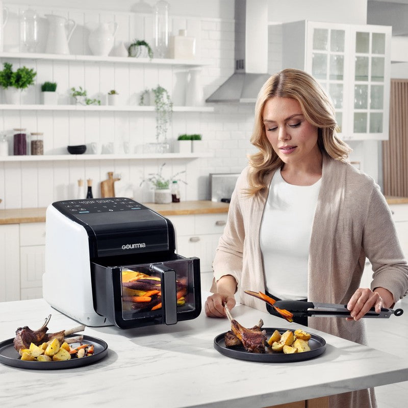 Panorama 7QT Digital Air Fryer with Holographic Display & 12 Presets2