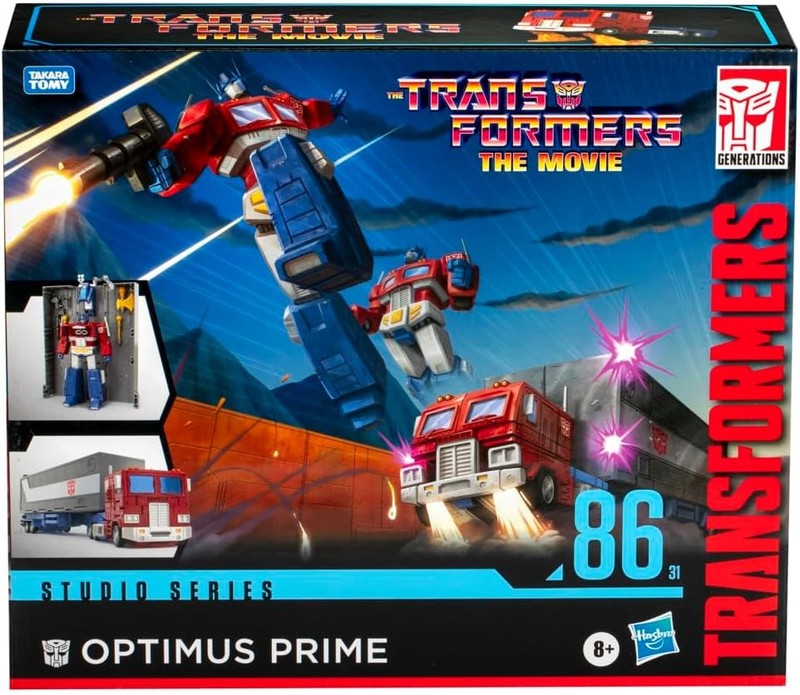 Studio Series Commander Class Optimus Prime 86 31 – 7" Action Figure for Kids 8+3
