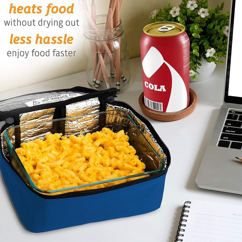 Mini Portable Electric Lunch Box Food Heater with Glass Container - Food Warmer 4