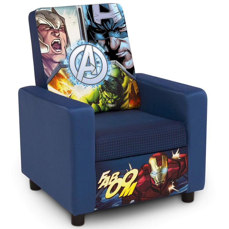 Marvel Avengers High Back Upholstered Chair Iron by2