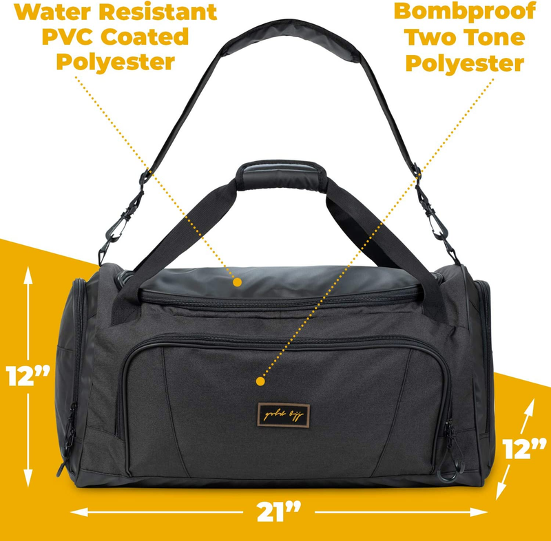 Jiu Jitsu Duffle Bag Waterproof MMA Boxing Martial Arts Gear Bag3