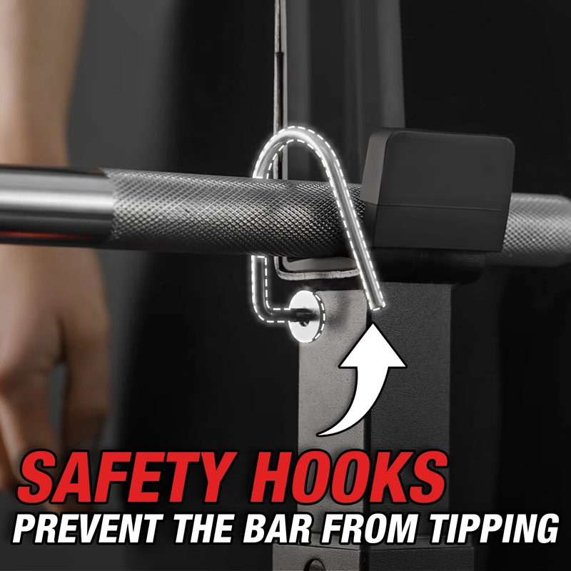 Adjustable Weight Bench, 660LBS Foldable Bench Press with Squat Rack, Multi Func1