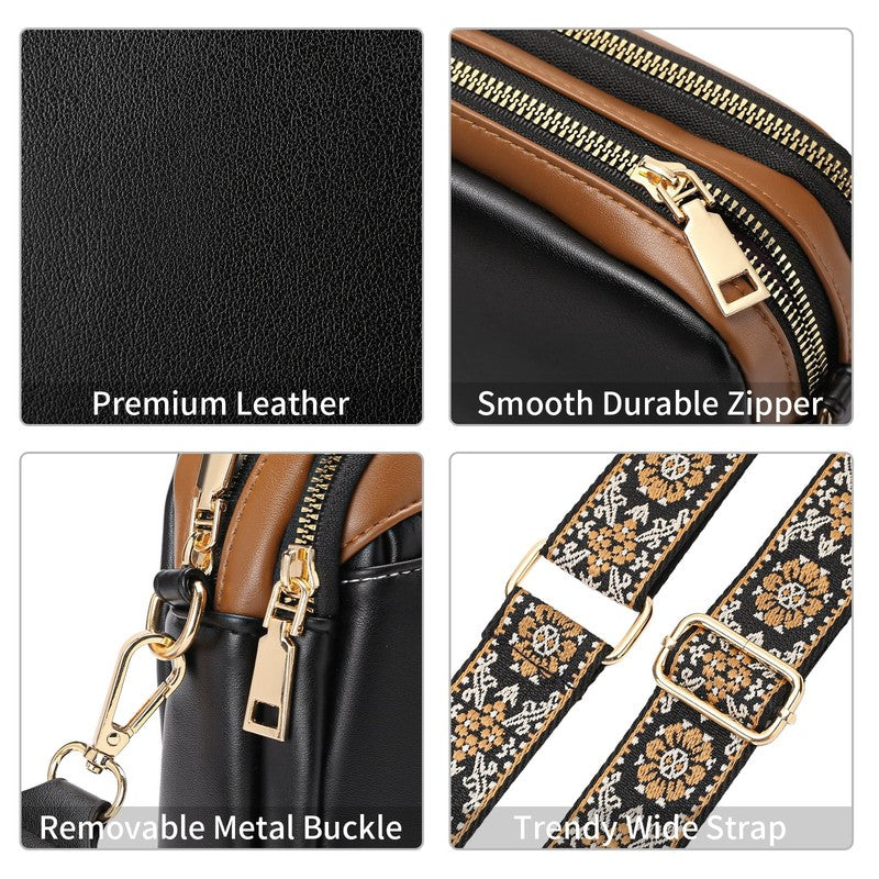 Cross Body Purses for Women Crossbody Bag, Small Crossbody Purses Leather Cross 2
