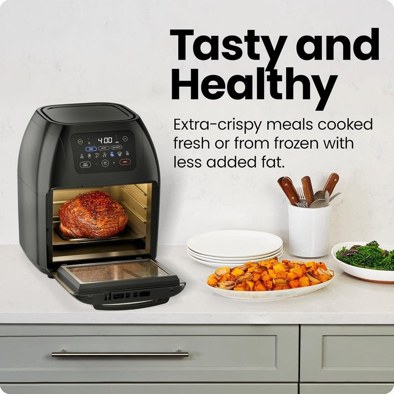 Multifunctional Digital Air Fryer+ Rotisserie, Dehydrator, Convection Oven, 17 T2