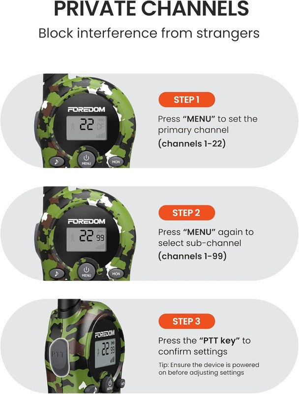Kids Walkie Talkies 3 Pack Long Range Toy Radios Boys & Girls 3 12 Army3